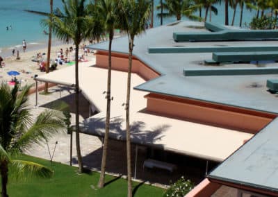 the Royal Hawaiian Hotel