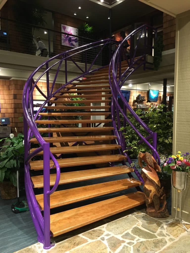 Haleiwa Beach House Staircase