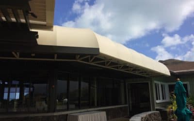 Mid Pacific Barrel Awning