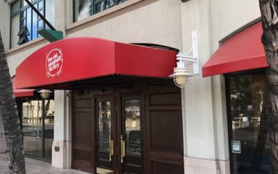 Old Spaghetti Factory Entrance Awning